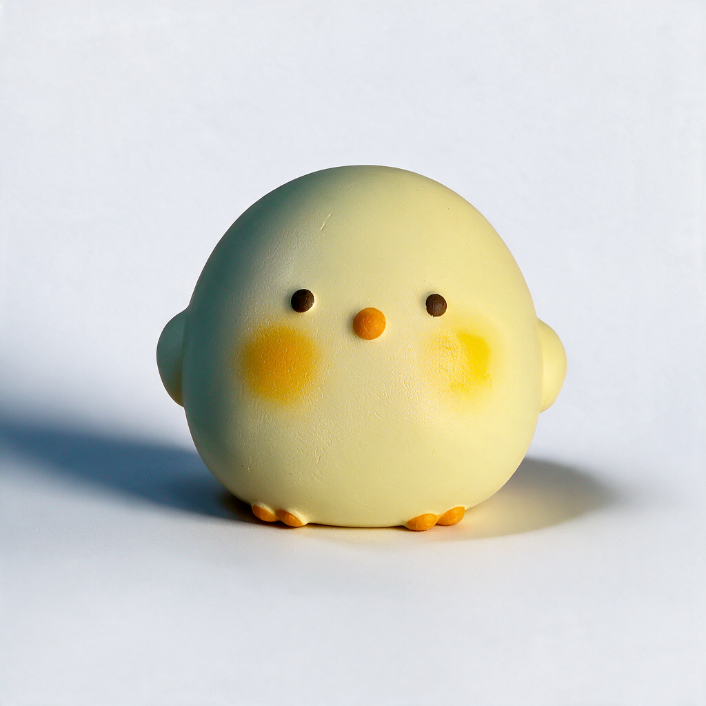 Chubby Chick chick squishy toy