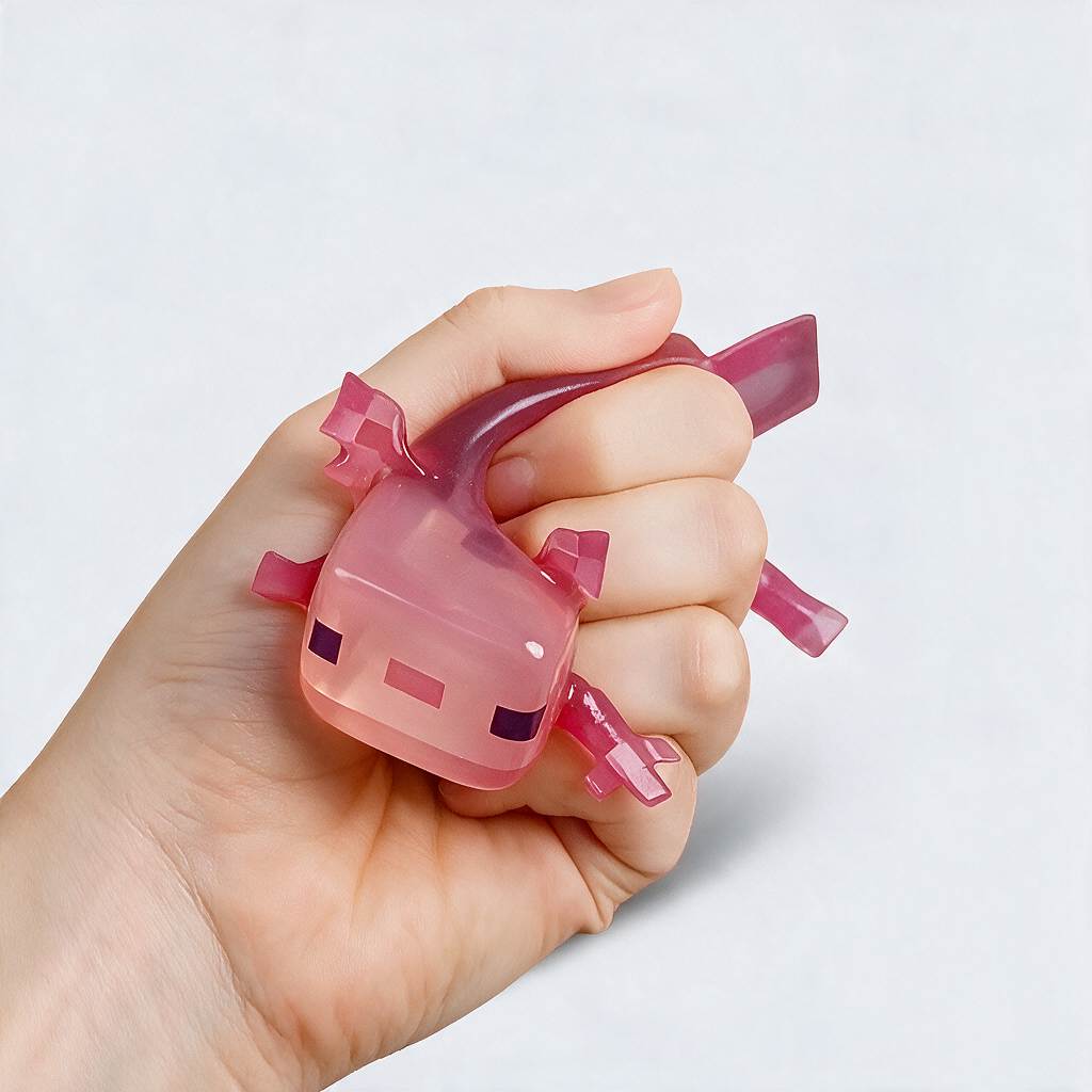 Squisholotl axolotl squishy toy, photo 2